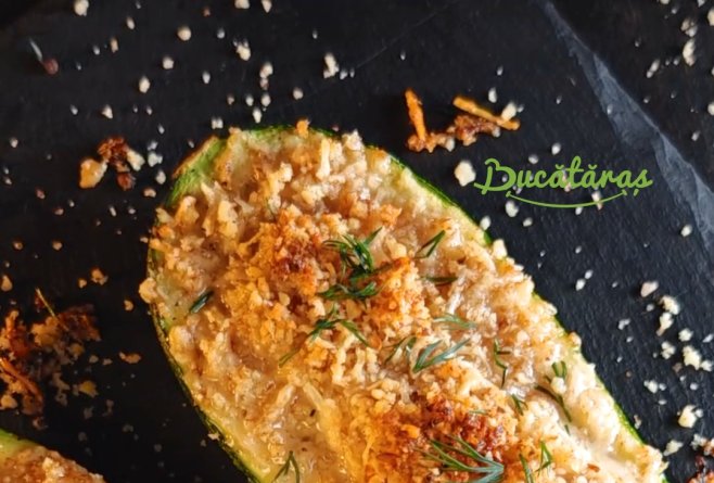 Dovlecei umpluți cu brânzeturi - Gustarea rapidă și delicioasă