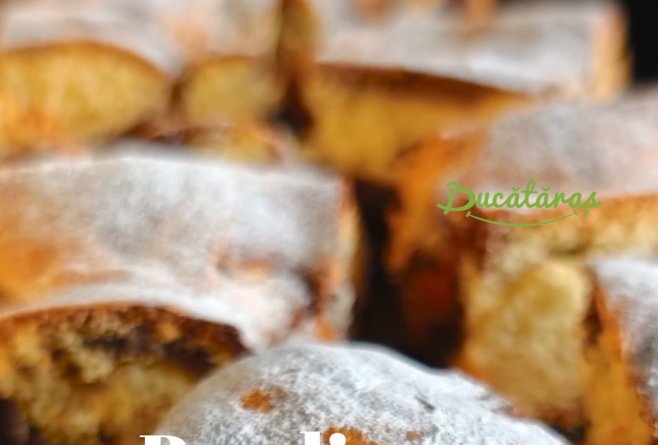 Prăjitura pufoasă cu caise - Super delicioasă și ușor de făcut