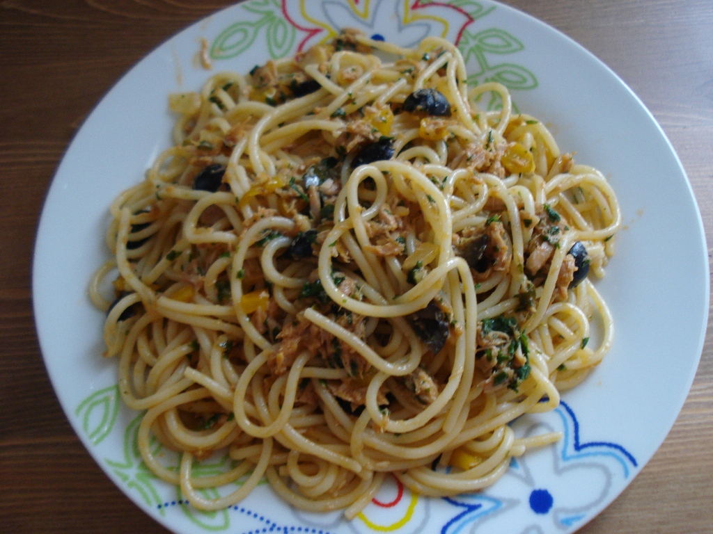 Spaghetti cu ton