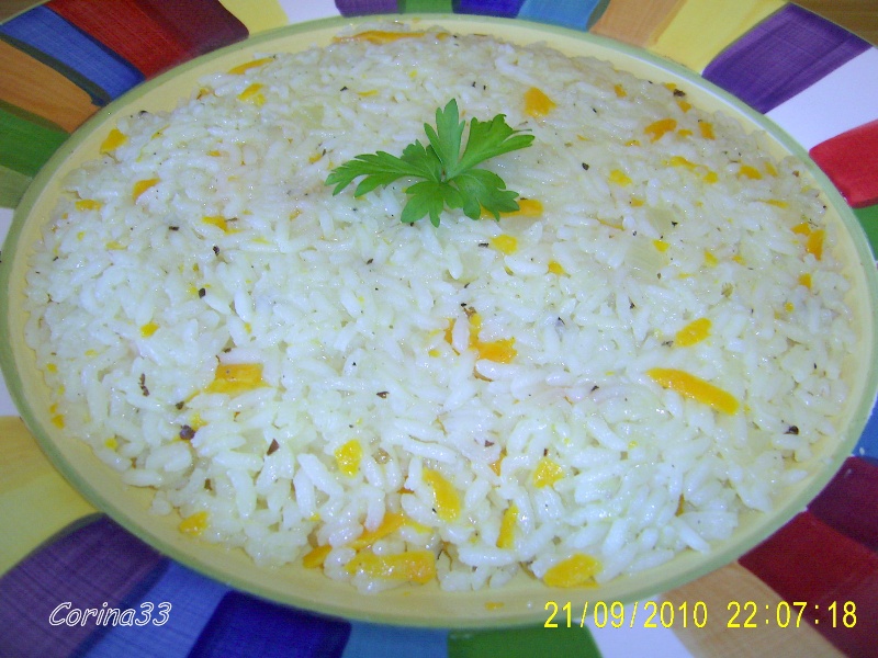 Pilaf de orez cu morcov