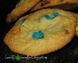 White&Milk Chocolate and M&M's Cookies-4