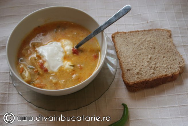 Ciorba de fasole pastai cu corcoduse