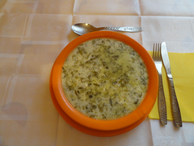 Ciorba de salata verde