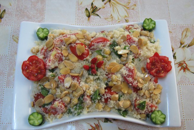 Salata de cuşcuş( de post)