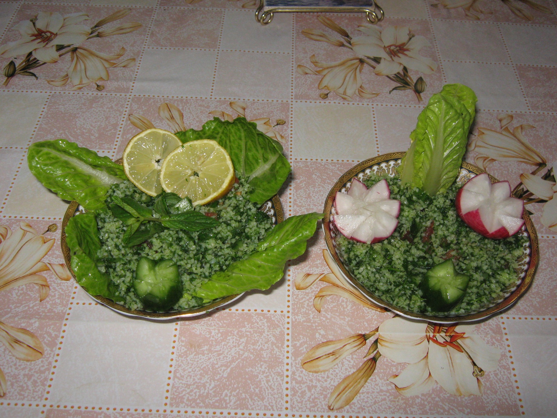 Tabouleh- Salata de grau sfaramat( de post)