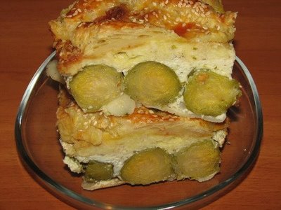 Varza de Bruxelles gratinata