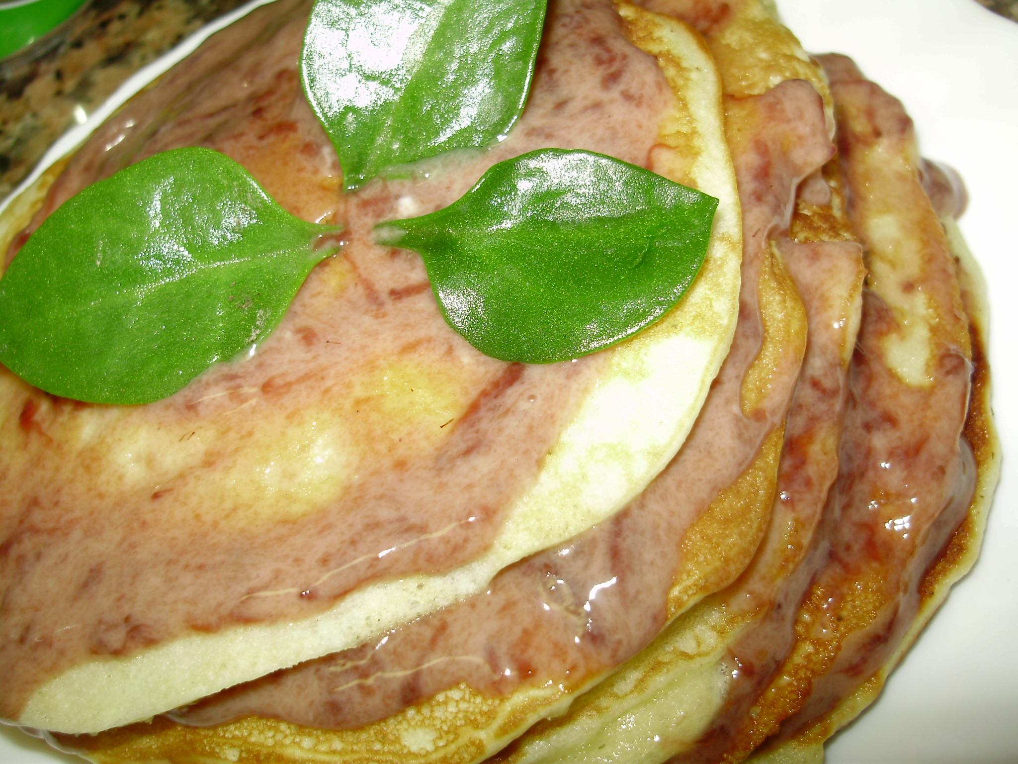 Pancakes cu mascarpone