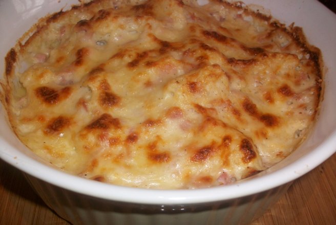 Gratin de conopida si jambon