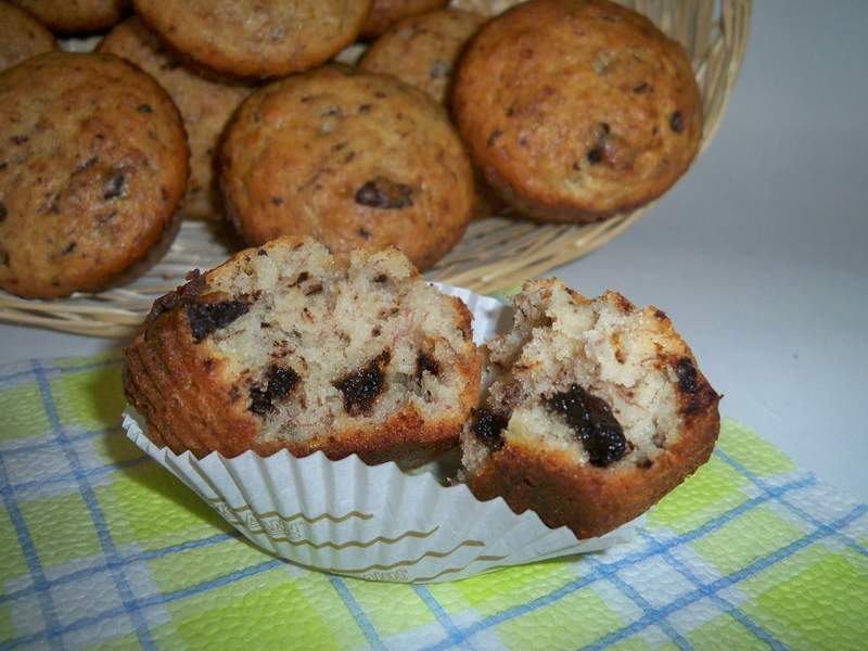 Muffins cu banane