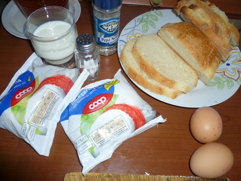 Mozzarella in carrozza