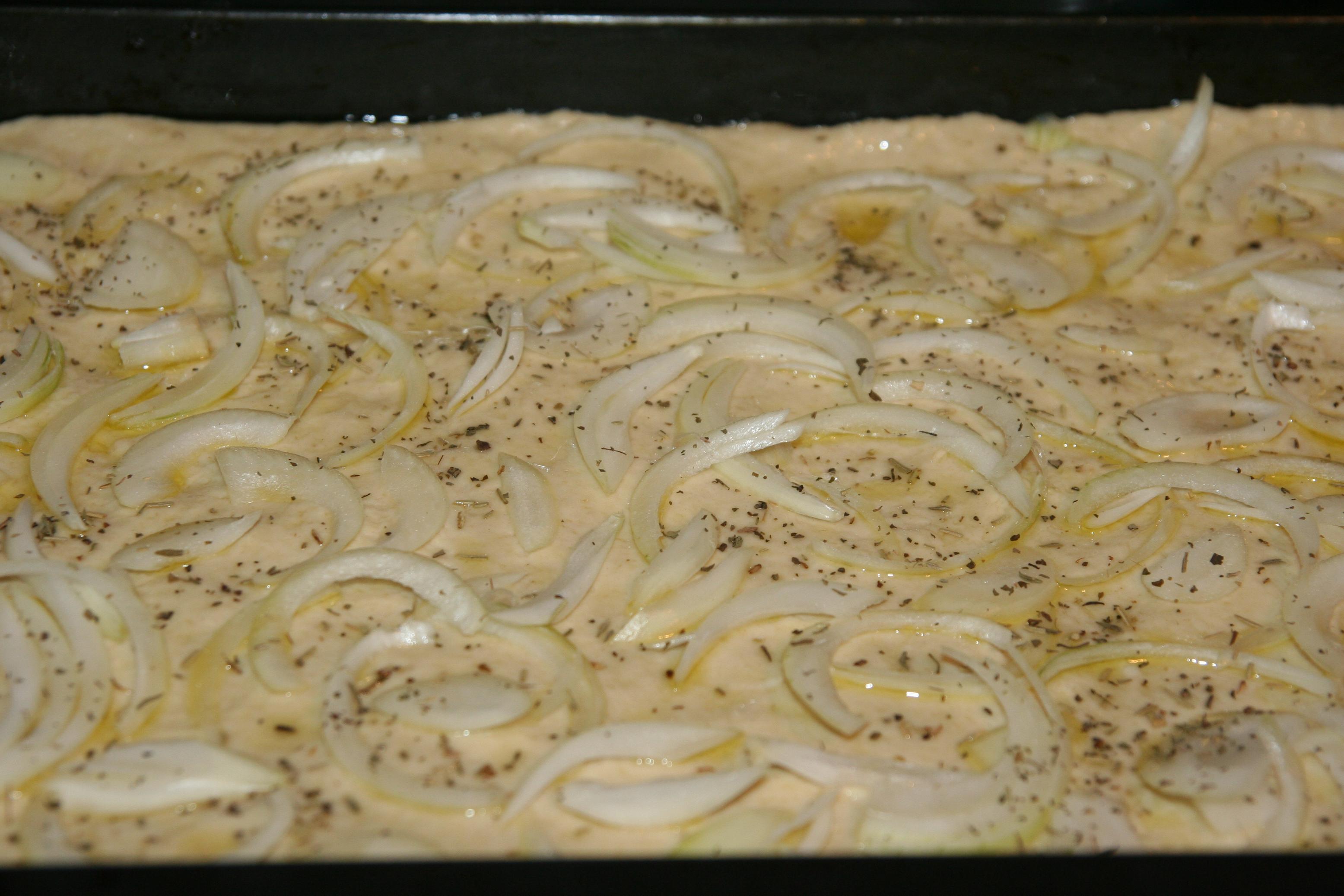 Foccacia rapida cu smantana