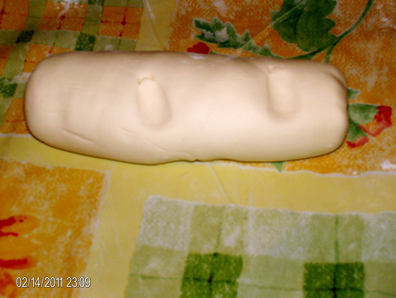 Fondant din bomboane marshmallow