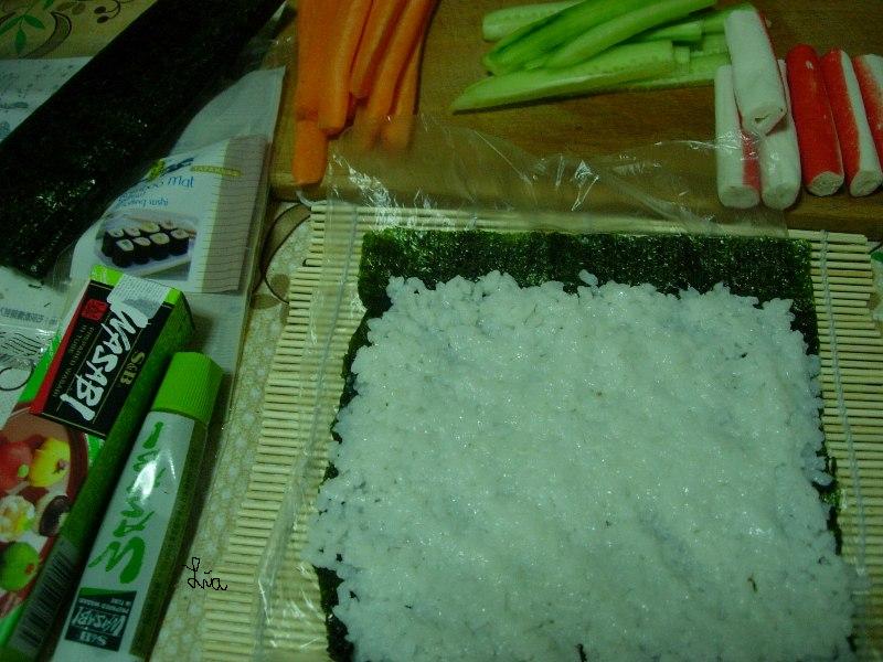 Sushi cu surimi