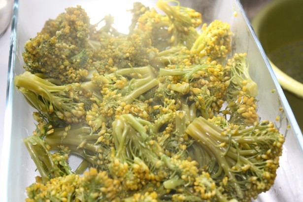 Brocolli cu sos bechamel de post