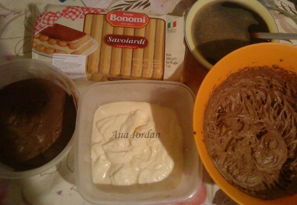 Tiramisu reţetă cu ciocolata