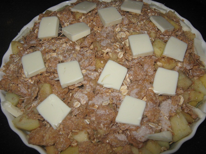 Apple crisp (sau mai bine crontz cu mar )