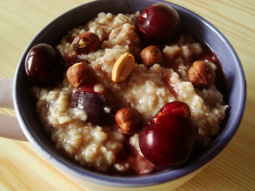 Mic-dejun englezesc (Porridge) ciresat