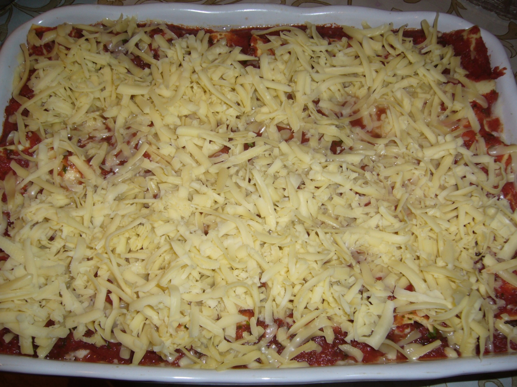 Lasagna cu piept de pui si ciuperci