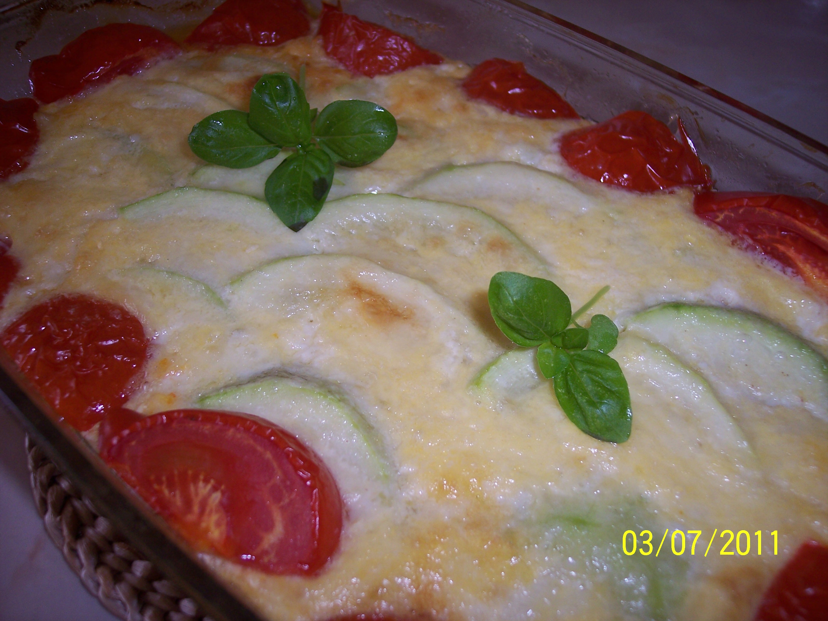 Dovlecei gratinati