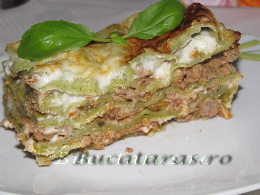 Lasagne con spinaci