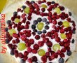 Pavlova cu budinca si fructe-6