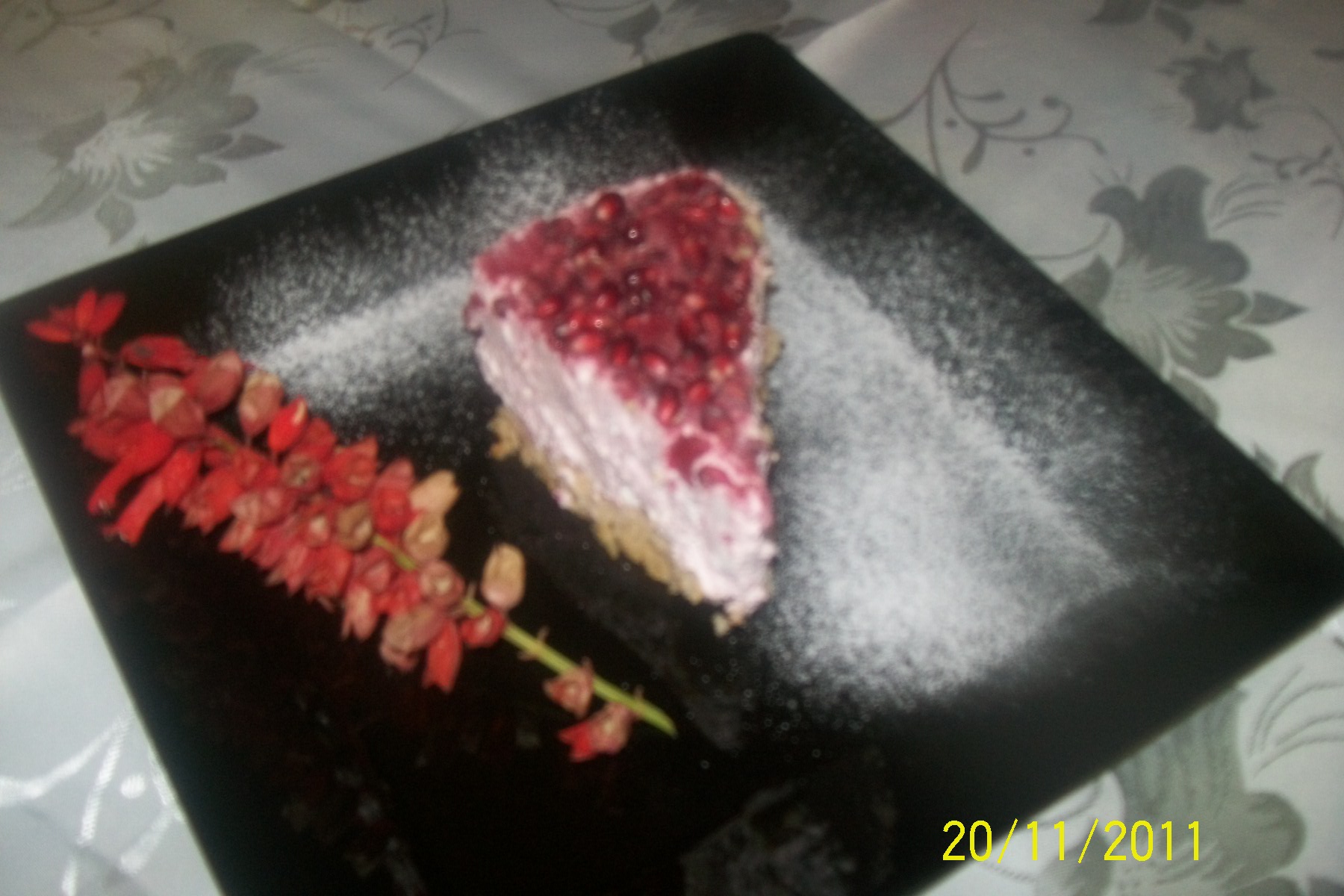 Cheesecake cu rodie