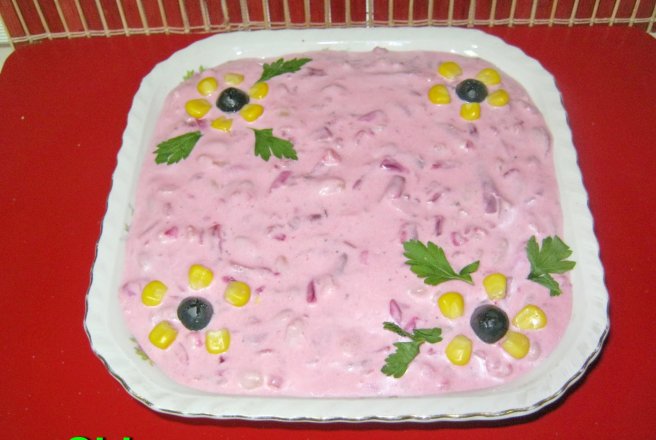 Salata de sfecla rosie-aperitiv