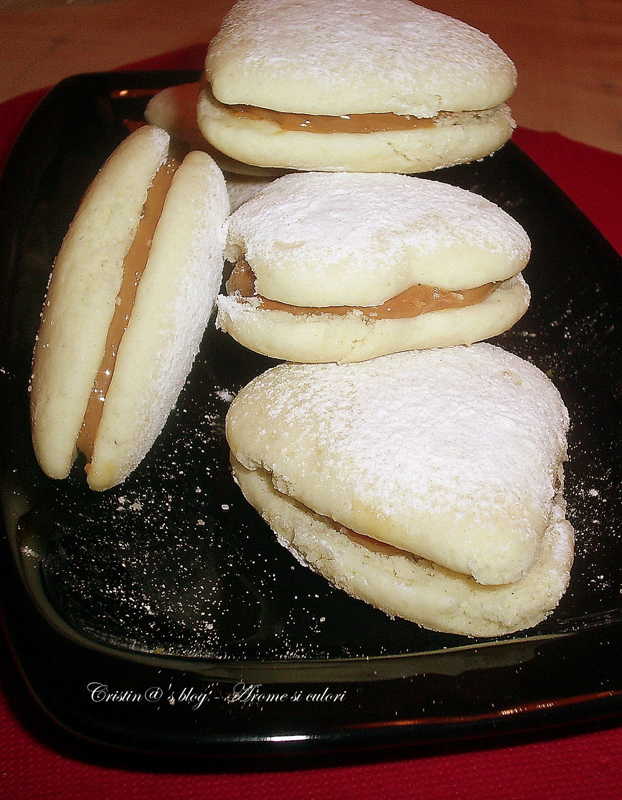 Alfajores - fursecuri argentiniene cu dulce de leche