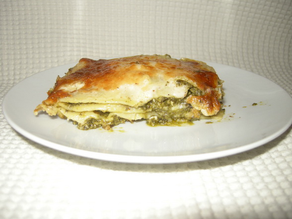 Lasagna cu spanac