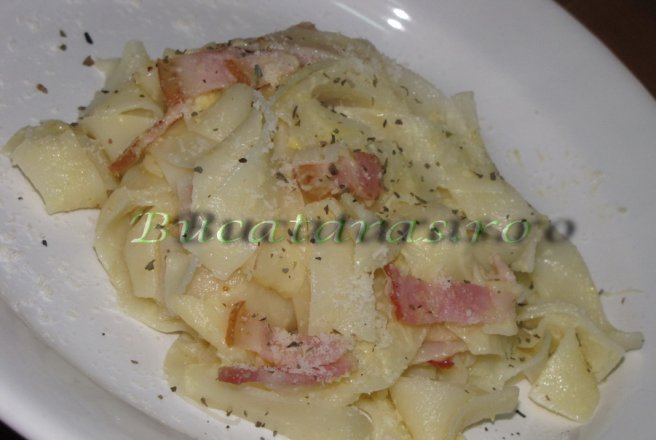 Tagliatelle carbonara