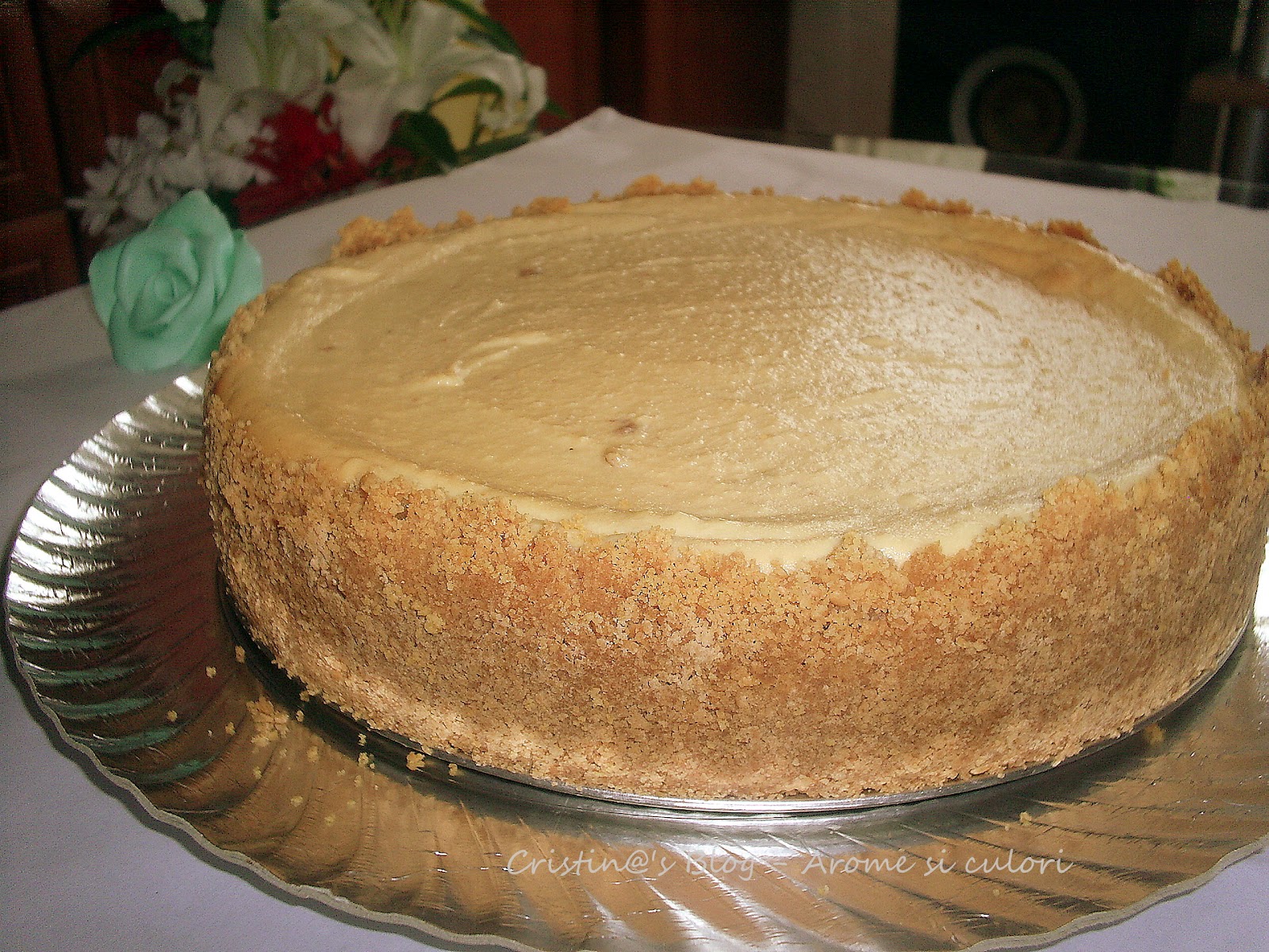 Cheesecake cu dulce de leche