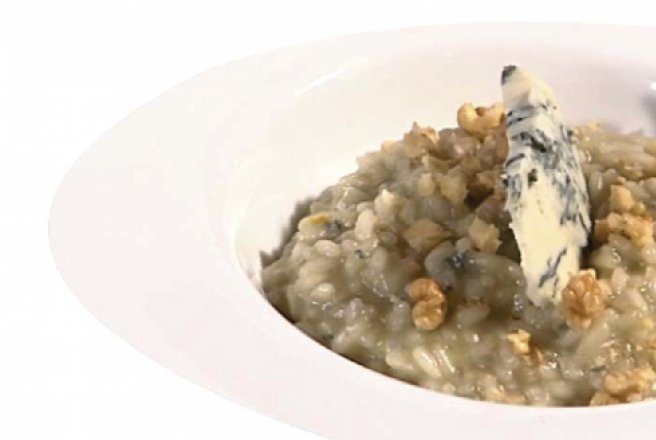 Risotto cu gorgonzola si nuci