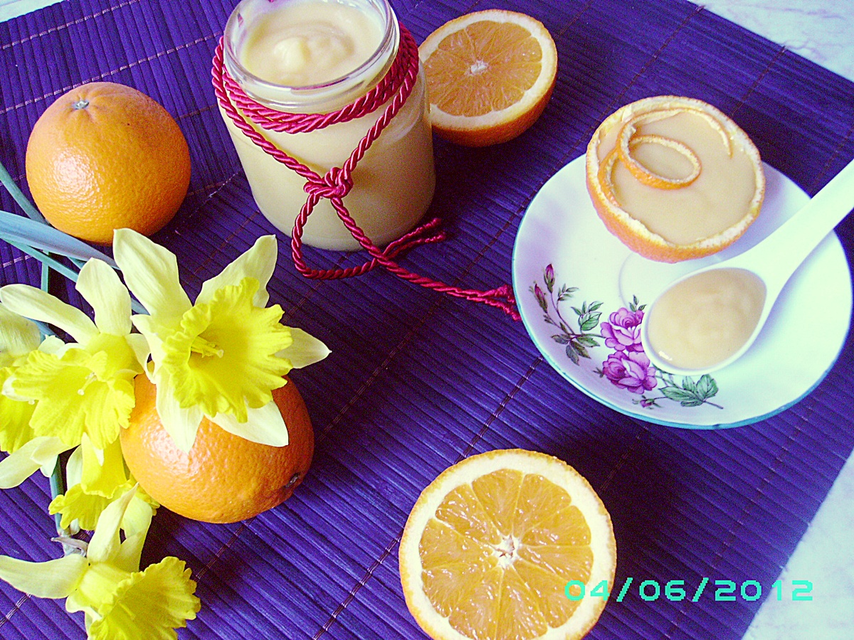 Orange curd