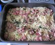 Spaghete cu bacon, ciuperci si cascaval-6