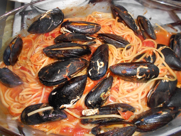 Spaghetti con le cozze