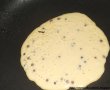 Tortulete pancakes cu bilute de ciocolata si portocale-1