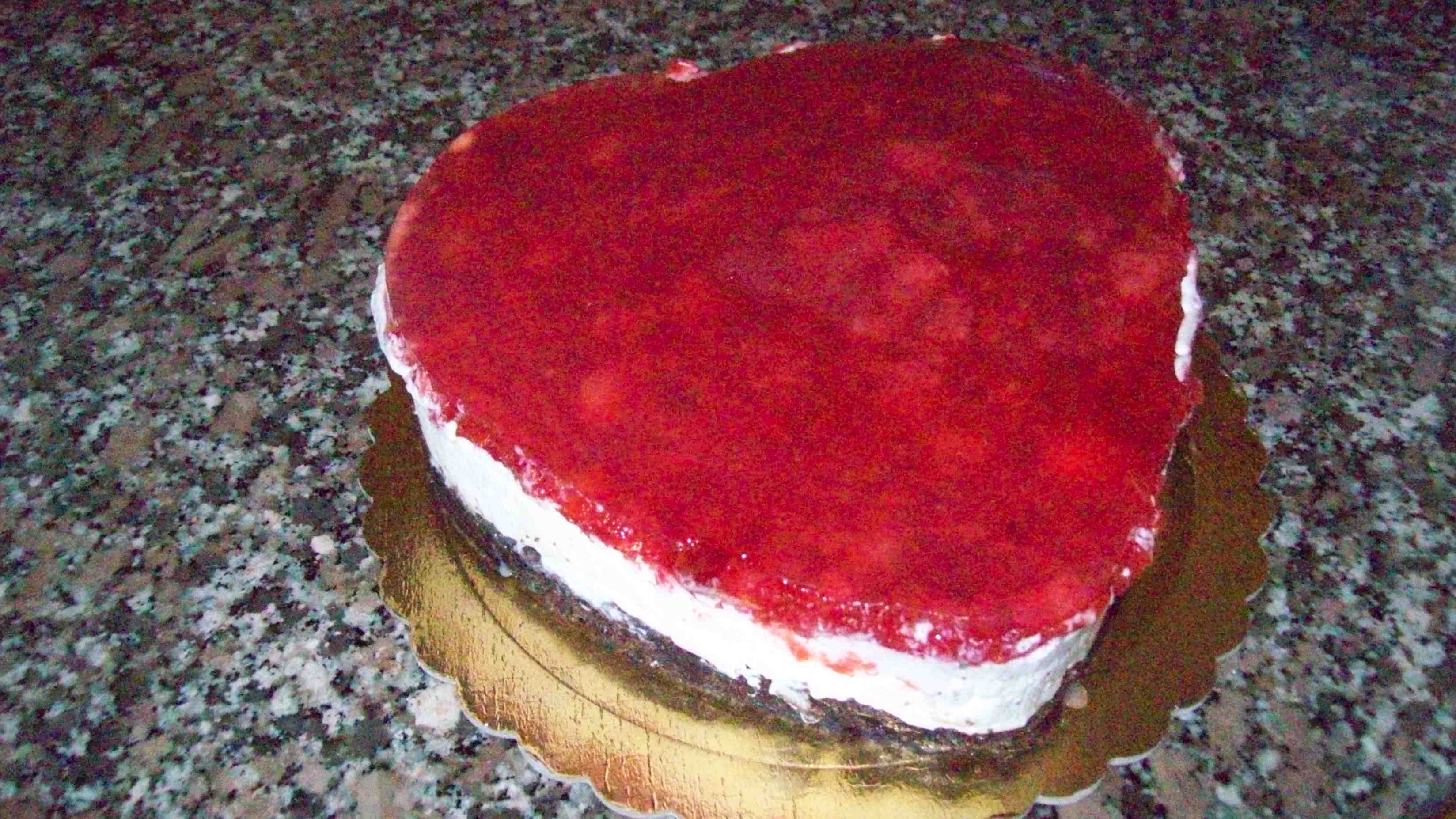 Cheesecake cu capsuni