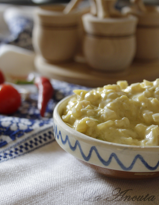 Salata de fasole verde cu maioneza