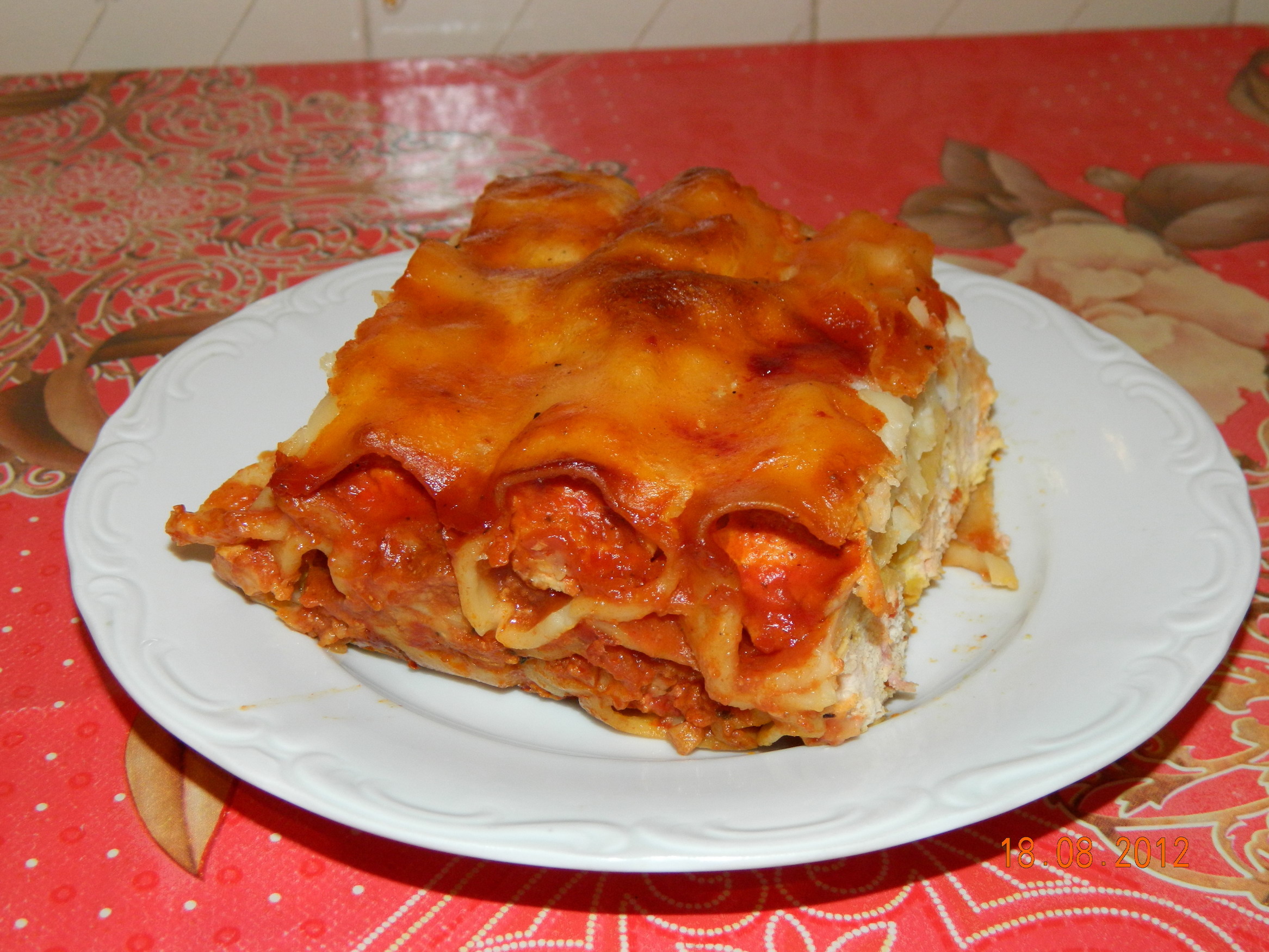 Cannelloni cu sos bechamel