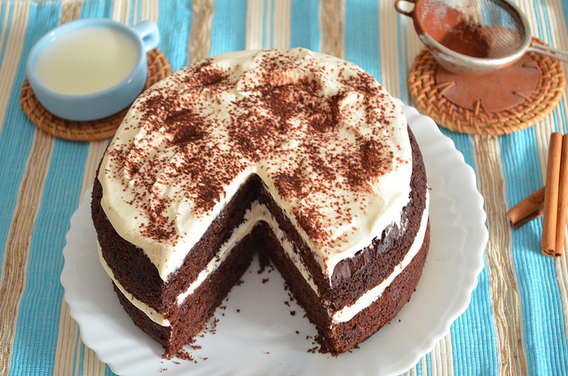 Tort cu ciocolata si cappucino