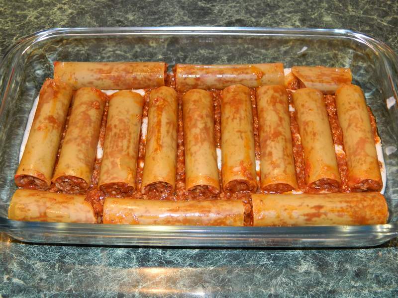 Cannelloni cu carne