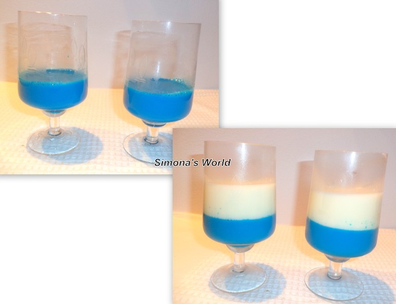 Panna cotta Tricolor