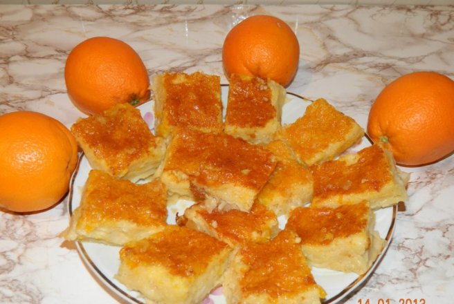 Placinta cu aroma de portocale