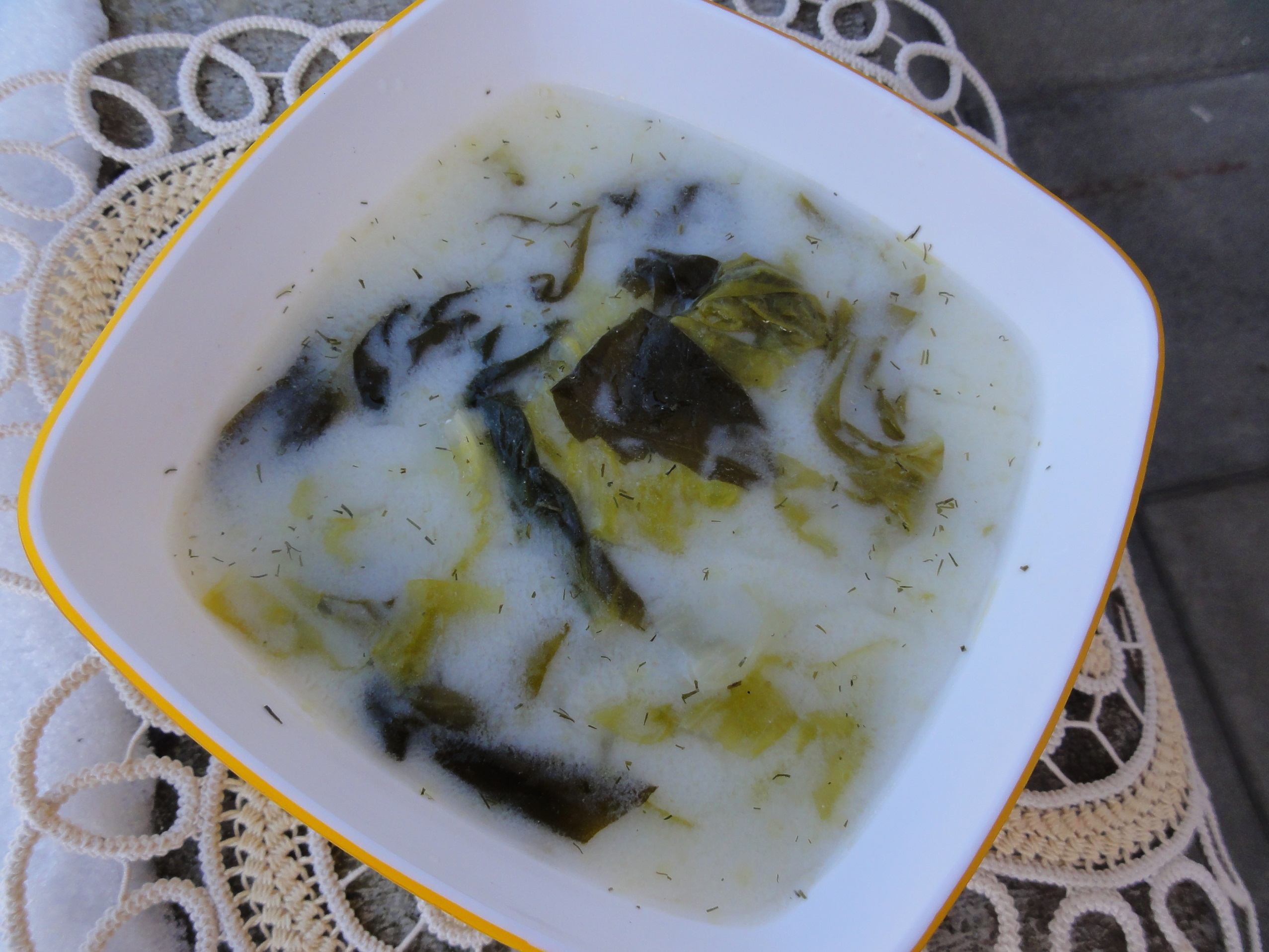 Ciorba de salata verde