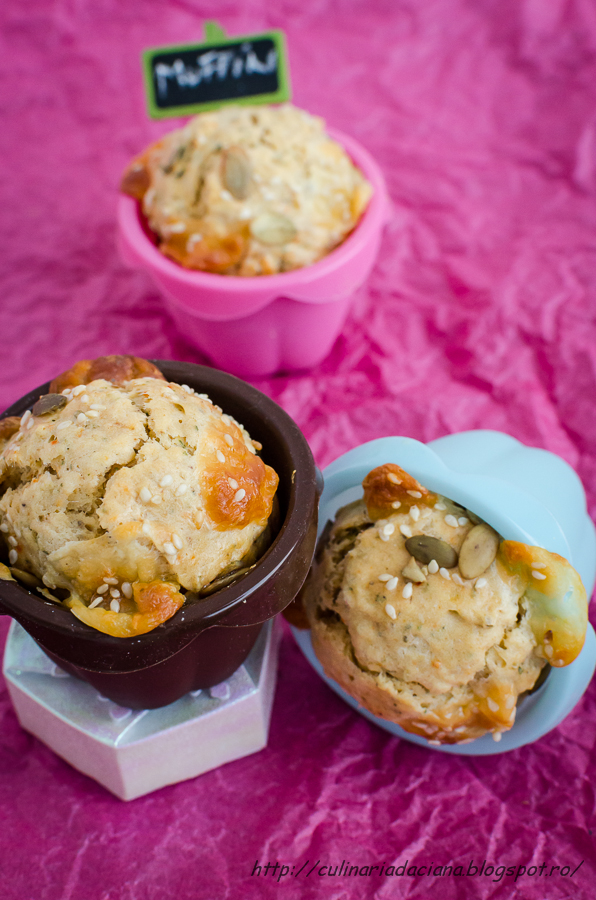 Mozzarella & herbs muffins