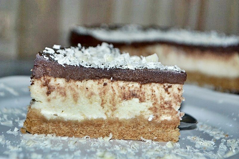 Cheesecake cu ciocolata