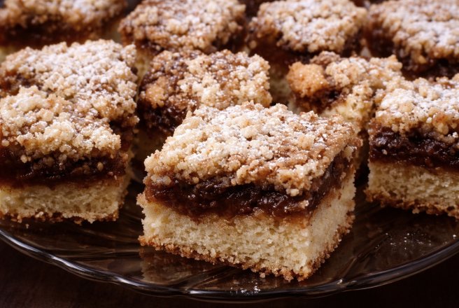 Prajitura cu aluat ras