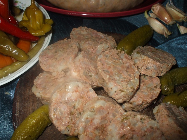 Caltabos de porc cu ficat