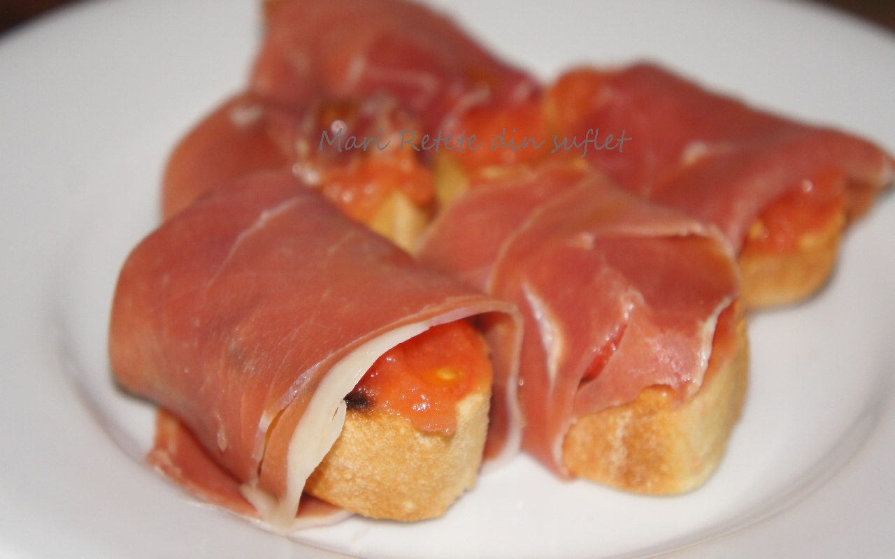 Aperitiv cu jamon (jambon)