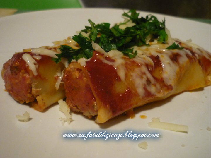 Cannelloni cu carne